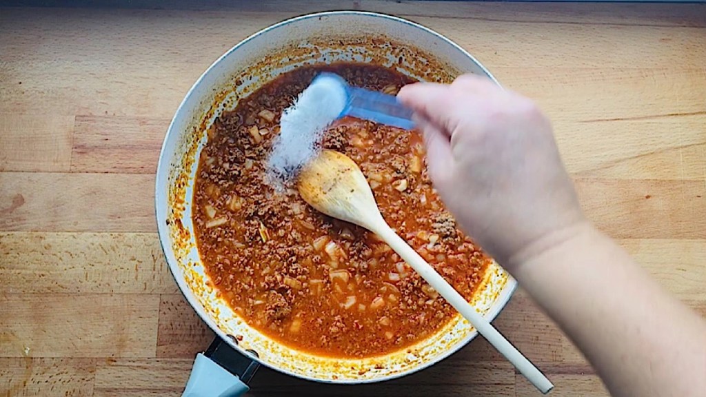 Kıymalı taze fasulye