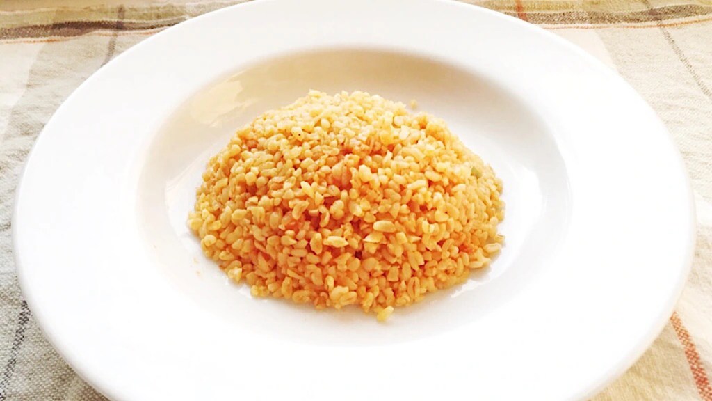 Sebzeli bulgur pilavı