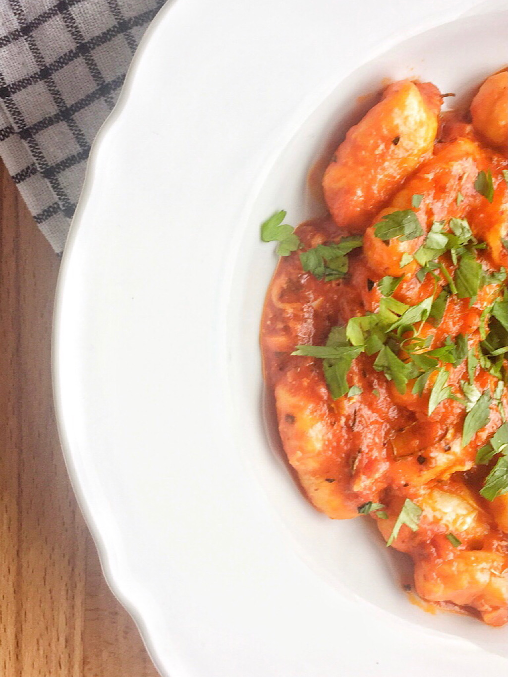 Gnocchi patates makarnası