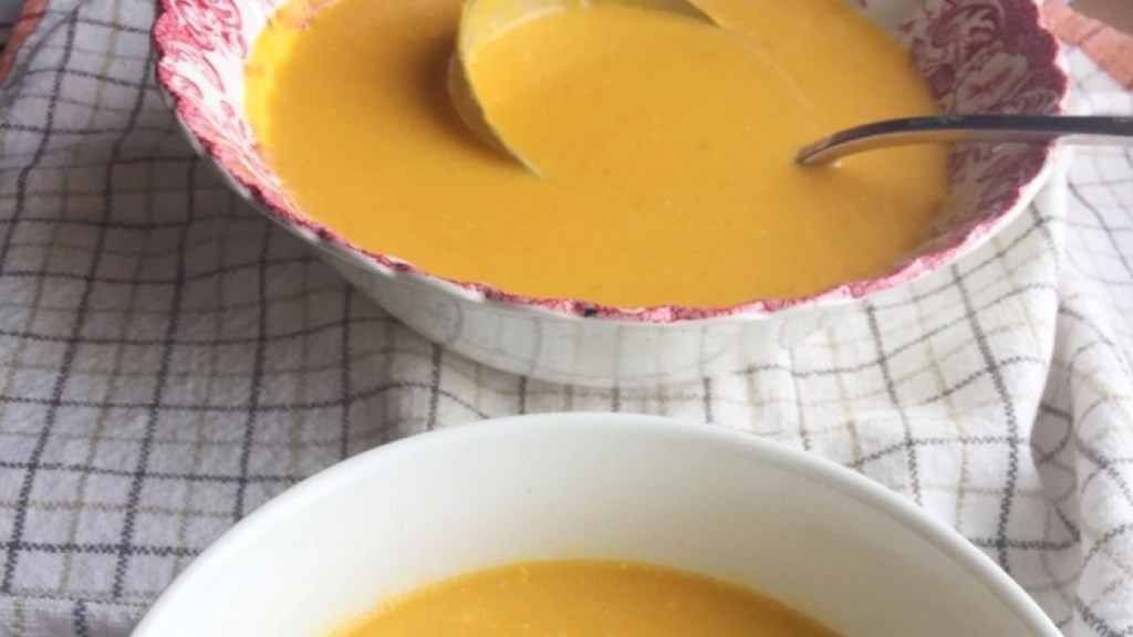 Kremalı balkabağı çorbası