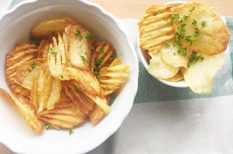 Ev yapımı patates cips