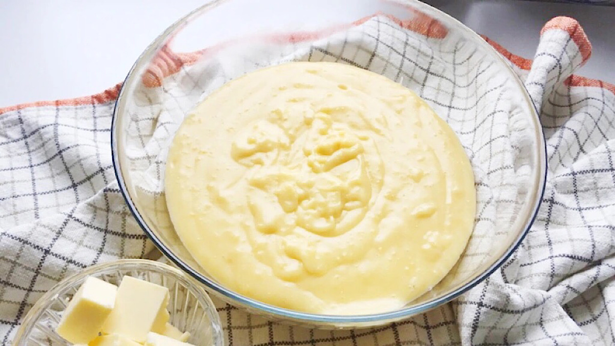 Tereyağlı pasta kreması