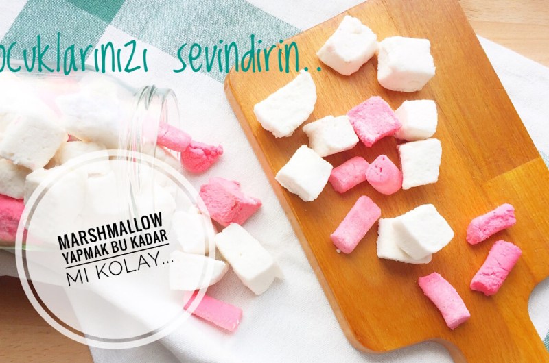 Marshmallow şekerleme tarifi