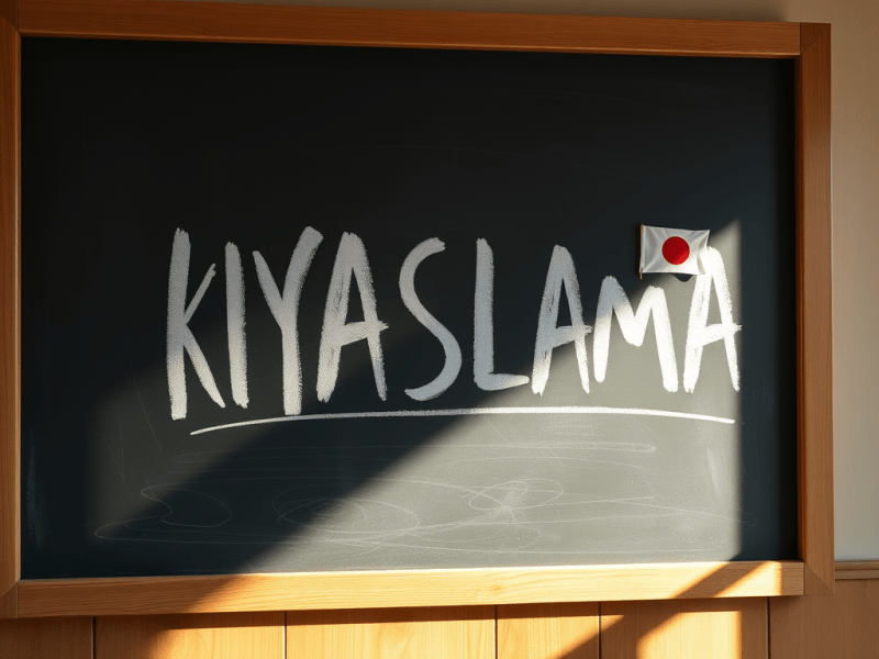 Japonca kıyaslama