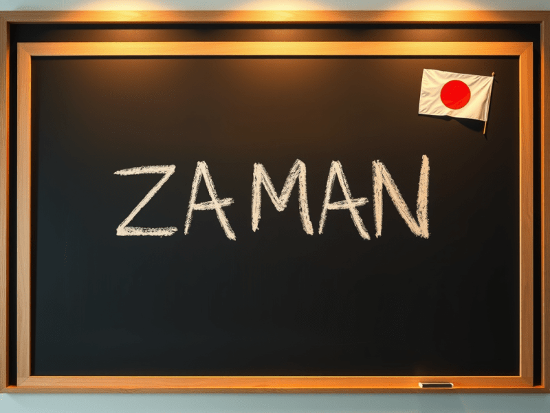 Japonca zaman